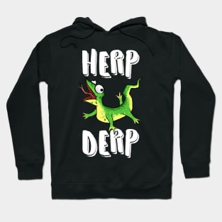 Herp Derp Lizard Hoodie